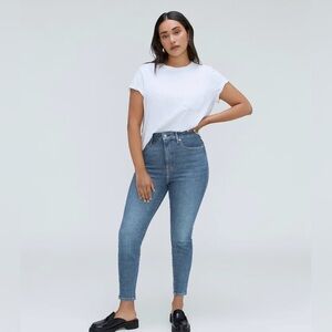 Everlane Skinny Jeans 26 Regular Medium Light Wash